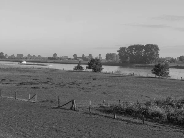 Río Rin Cerca Emmerich Alemania —  Fotos de Stock