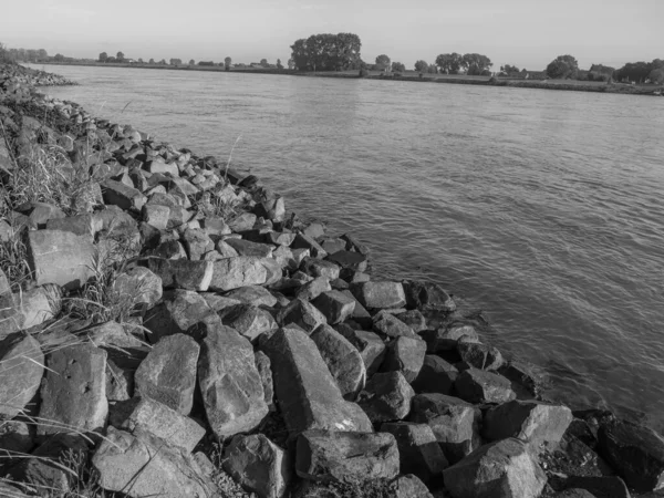 Rhine River Emmerich Germany — Stock Photo, Image
