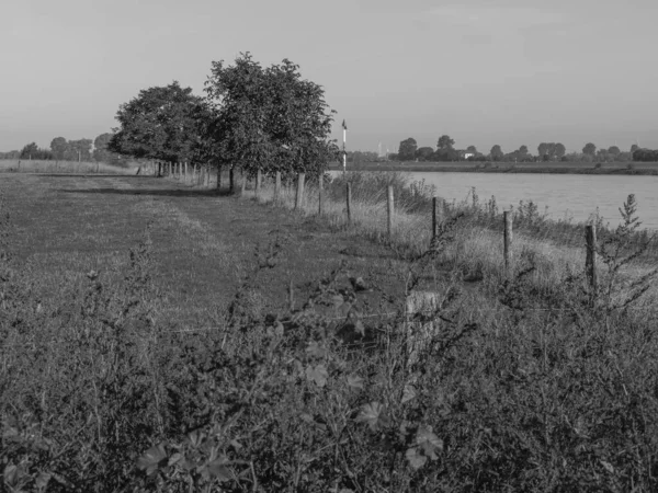 Rhein Bei Emmerich Deutschland — Stockfoto