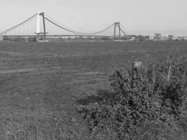 Rhein Bei Emmerich Deutschland — Stockfoto