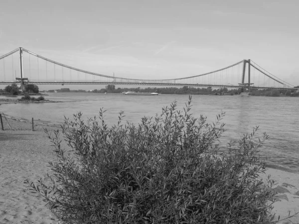 Almanya Emmerich Yakınlarındaki Ren Nehri Nde — Stok fotoğraf