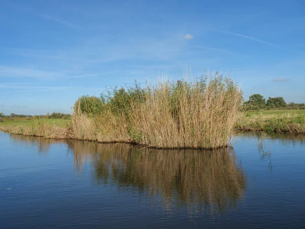 Kis Falu Giethoorn Hollandiában — Stock Fotó