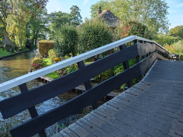 Piccolo Villaggio Giethoorn Nei Paesi Bassi — Foto Stock