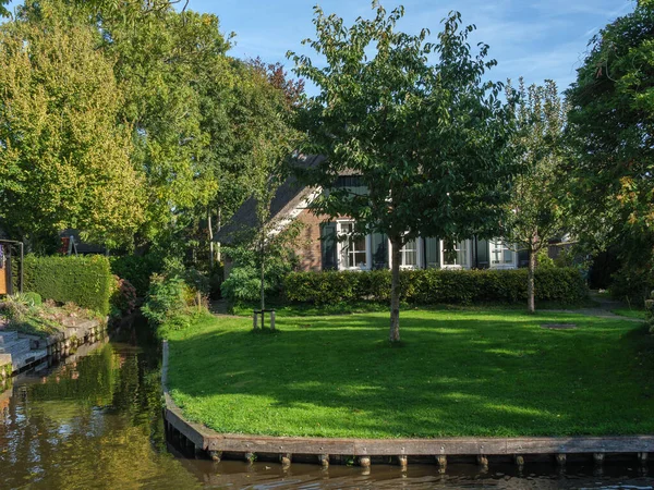 Het Kleine Dorpje Giethoorn Nederland — Stockfoto