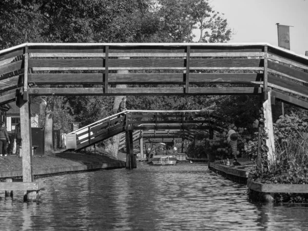 Das Kleine Dorf Giethoorn Den Niederlanden — Stockfoto