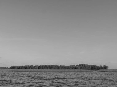 Hollanda 'daki Giethoorn' un küçük bir köyü.
