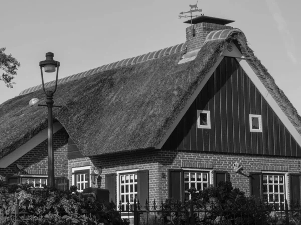 Das Kleine Dorf Giethoorn Den Niederlanden — Stockfoto