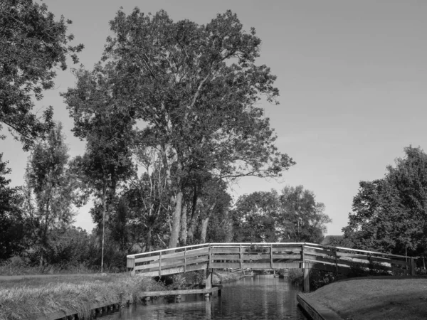 Das Kleine Dorf Giethoorn Den Niederlanden — Stockfoto