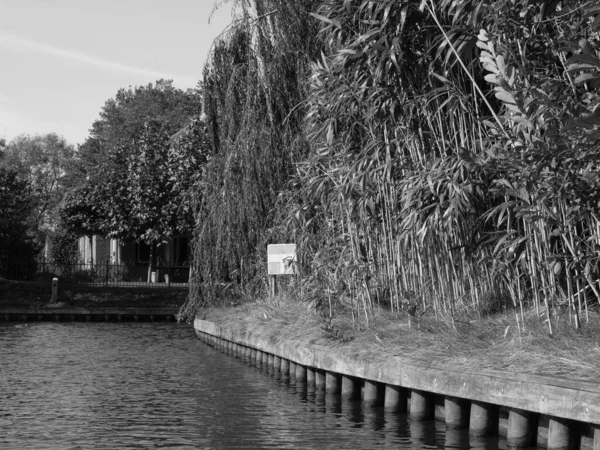 Petit Village Giethoorn Aux Pays Bas — Photo