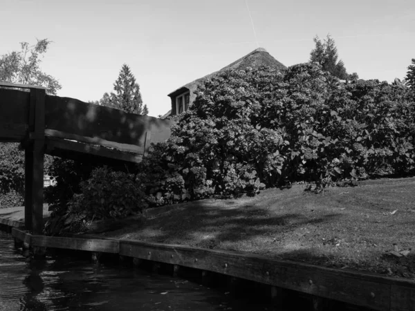 Das Kleine Dorf Giethoorn Den Niederlanden — Stockfoto