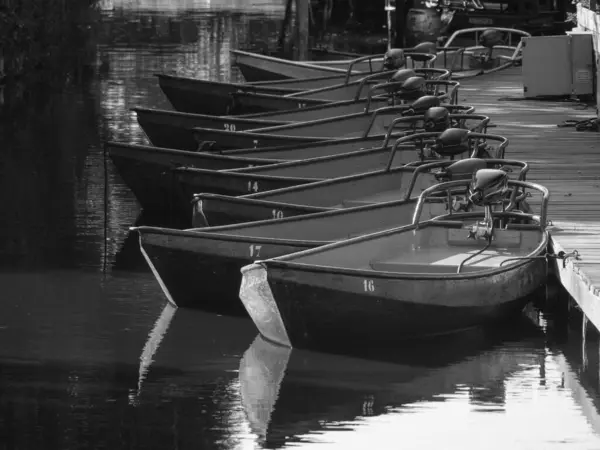 Pequena Aldeia Giethoorn Nos Países Baixos — Fotografia de Stock