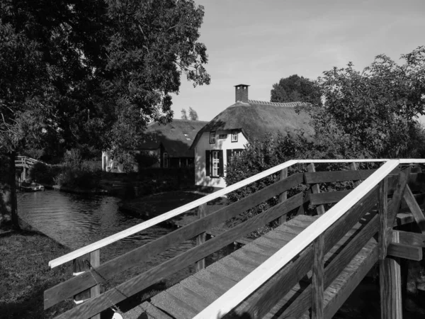 Small Village Giethoorn Netherlands — Stock Photo, Image