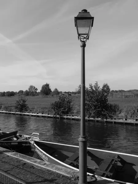 Das Kleine Dorf Giethoorn Den Niederlanden — Stockfoto