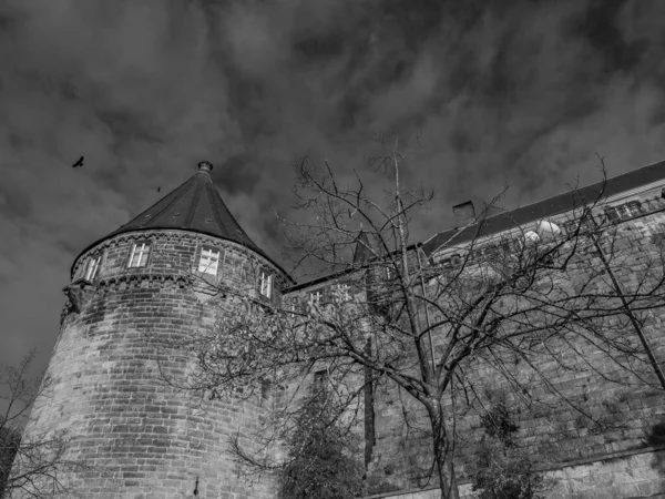 Město Bad Bentheim Německu — Stock fotografie