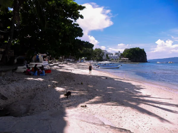 Pohled Majestátní Pláž Sabangu Filipínách Října 2011 — Stock fotografie