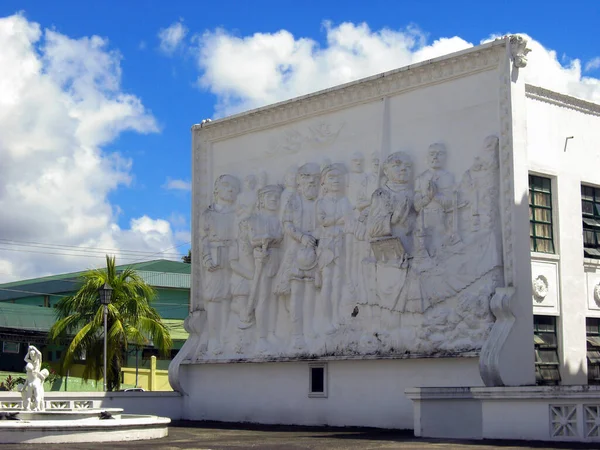 Історична Будівля Лейте Філіппінах Січня 2012 Року — стокове фото