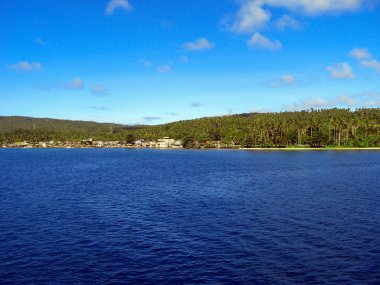 19 Ocak 2012 'de Filipinler' deki görkemli ada Samar 'a bakın.