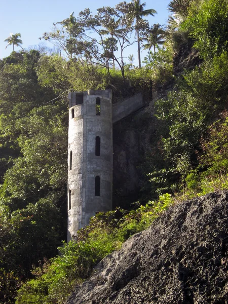 Historiska Gamla Tornet Landet Filippinerna Januari 2012 — Stockfoto