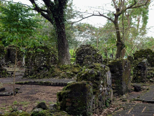 Исторические Старые Разрушенные Руины Кагсавы Возле Легаспи Филиппинах Января 2012 — стоковое фото