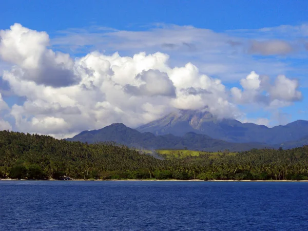 Vista Sulla Maestosa Isola Samar Sulle Filippine Gennaio 2012 — Foto Stock