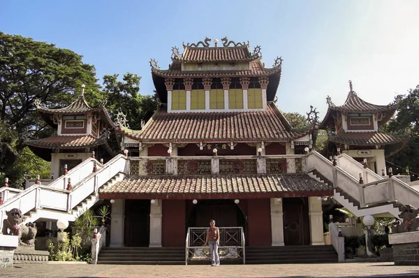 Templo Cultural Cho San Fernando Ilha Luzon Nas Filipinas Janeiro — Fotografia de Stock