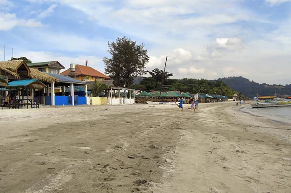 Subic Plaża Wybrzeżu Olongaipo Filipinach Grudnia 2011 — Zdjęcie stockowe
