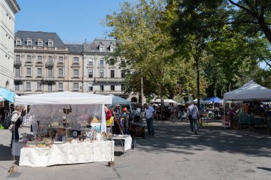 Zürih, İsviçre, 4 Eylül 2021. Şehirde küçük bir hafta sonu.