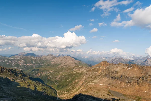 Vals Svizzera Agosto 2021 Splendido Panorama Montano Sulla Strada Verso — Foto Stock