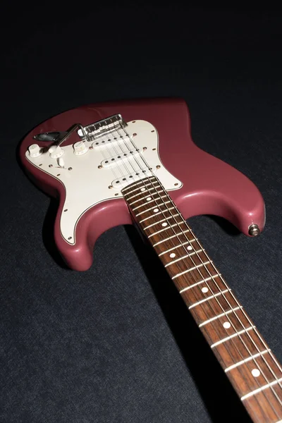 Вадуц Ліхтенштейн Січня 2022 Product Shot Rare Stratocaster Електрогітара Сша — стокове фото