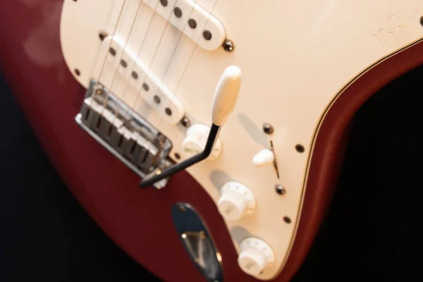 Vaduz Lihtenştayn Ocak 2022 Nadir Bulunan Bir Stratocaster Abd Elektro — Stok fotoğraf