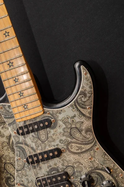 Vaduz Liechtenstein 2022 Január Fender Stratocaster Richie Sambora Signature Elektromos — Stock Fotó
