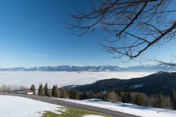 Gais Appenzell Sviçre Ocak 2022 Sviçre Avustralya Nın Arka Planında — Stok fotoğraf