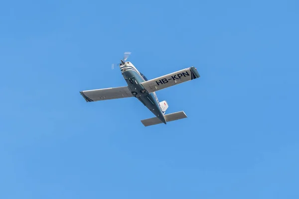 Saint Gallen Altenrhein Sviçre Şubat 2022 Socata 20Gt Trinidad Pervane — Stok fotoğraf