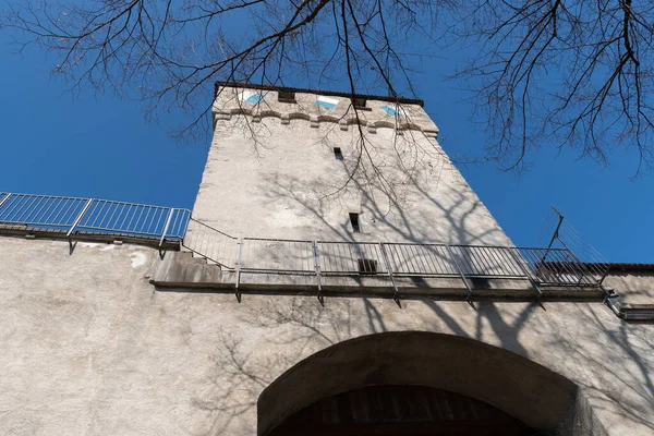 Lucerne Ελβετία Μαρτίου 2022 Ιστορικά Παλιά Musegg Τείχος Και Πύργος — Φωτογραφία Αρχείου