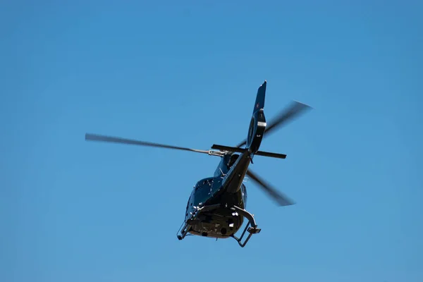Wangen Lachen Ελβετία Φεβρουαρίου 2022 Ελικόπτερο Airbus H130 Απογειώνεται Από — Φωτογραφία Αρχείου
