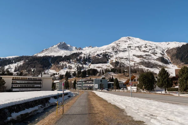 스위스 2022 일맑은 눈덮인 알프스의 — 스톡 사진