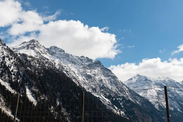 San Bernardino Pass Switzerland April 2022 Stunning Snow Covered Alps — ストック写真