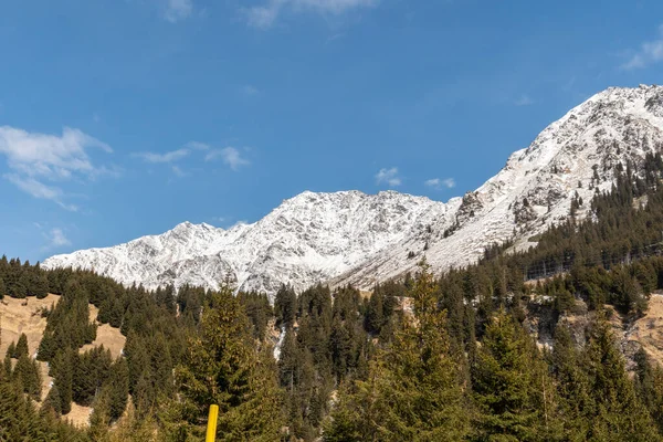 San Bernardino Pass Switzerland April 2022 Stunning Snow Covered Alps — ストック写真