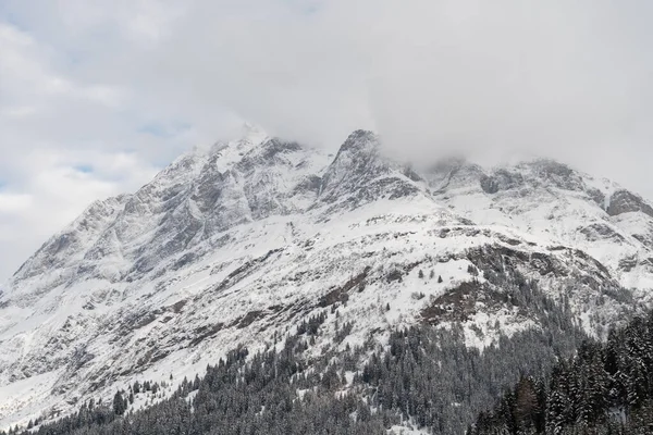 San Bernardino Pass Switzerland April 2022 Stunning Snow Covered Alps — стоковое фото