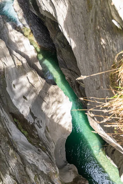 Zillis Graubünden Schweiz April 2022 Beliebte Viamala Schlucht Die Millionen — Stockfoto