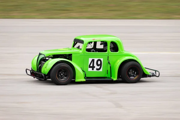 Ambri Ticino Switzerland April 2022 Car Test Racing Runway Local — Stock Photo, Image