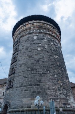 Nuremberg, Bavaria, Germany, July 9, 2022 Historic Spittler tower in the old town