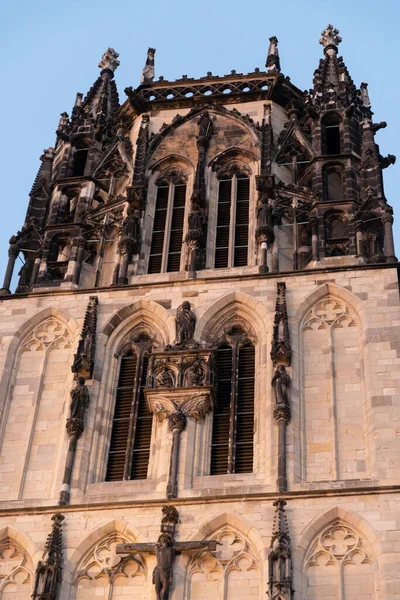 Muenster Germany July 2022 Historic Church Our Lady Old Town —  Fotos de Stock