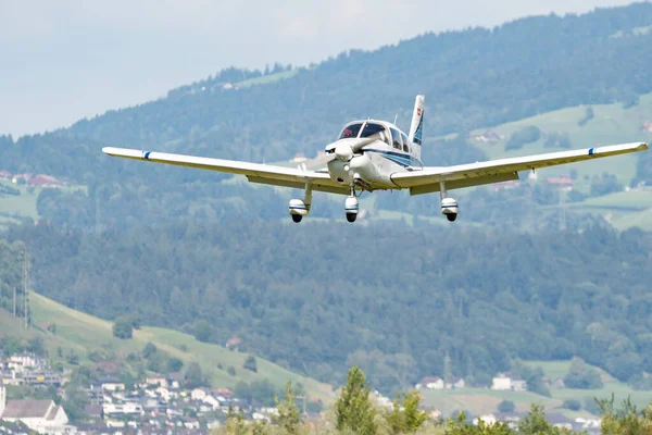 Wangen Lachen Switzerland July 2022 Piper Pa28 181 Archer Propeller — ストック写真
