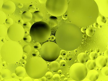 Yuvarlak toplar şeklinde çok renkli, parlak, muhteşem bir arka plan.