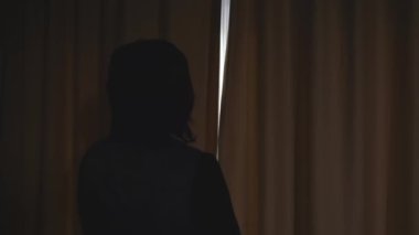 Otel temizliği görüntüleri, temizlikçi odası.