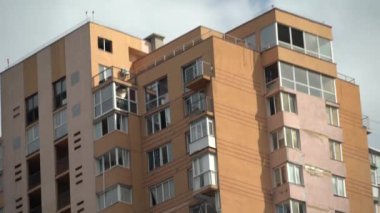 Destruction after the rocket attacks on Kyiv by the Russian army