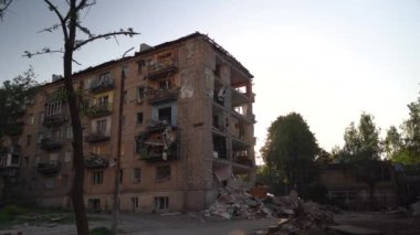 Rus ordusunun Kyiv 'e yaptığı roket saldırılarından sonra imha