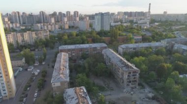 Rus ordusunun Kyiv 'e yaptığı roket saldırılarından sonra imha