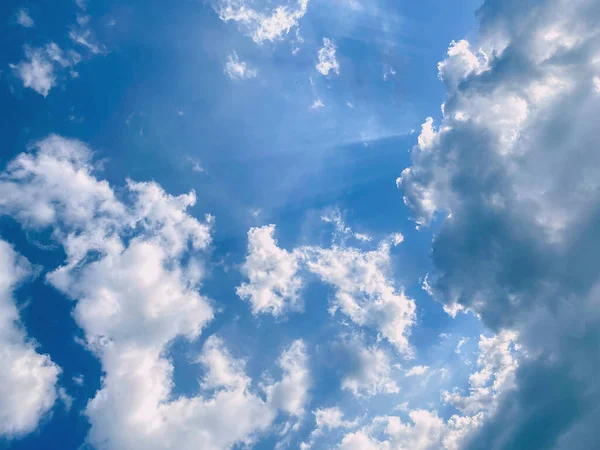 Belo Céu Ensolarado Céu Para Design Conceito Liberdade — Fotografia de Stock